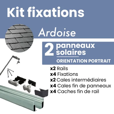 Kit de fixation pour 2...