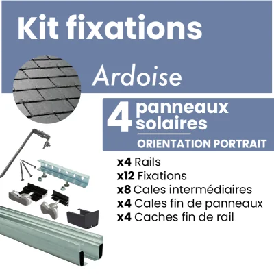 Kit de fixation pour 4...