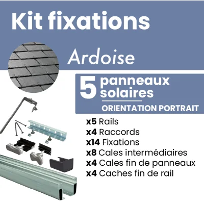 Kit de fixation pour 5...