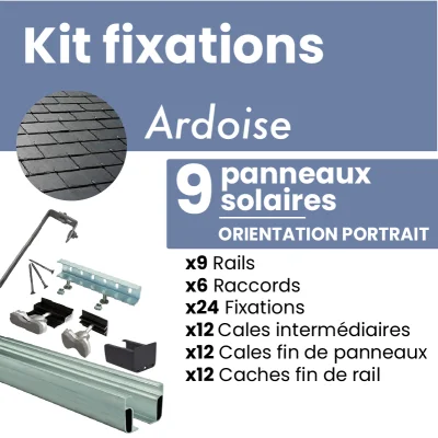 Kit de fixation pour 9...