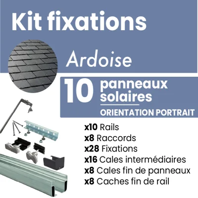 Kit de fixation pour 10...