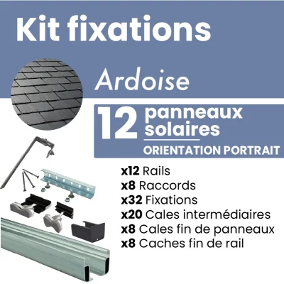 Kit de fixation pour 12...