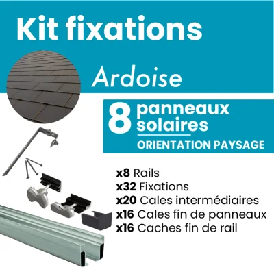 Kit de fixation pour 8...