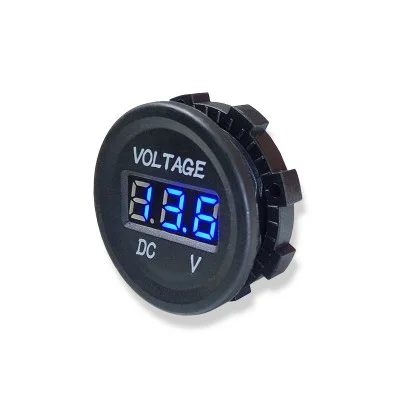 Voltmètre 12/24V numérique...