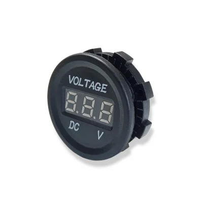 Voltmètre 12/24V numérique...